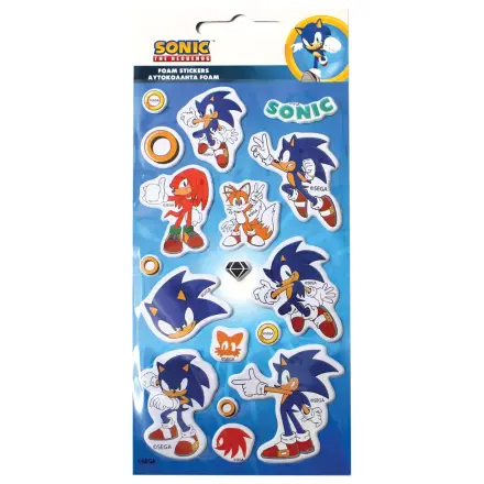 Sada penových nálepiek Sonic Ring plyšové produktová fotografia