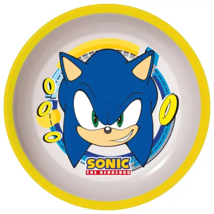 Sonic Rings protišmykový mikro hlboký tanier produktová fotografia