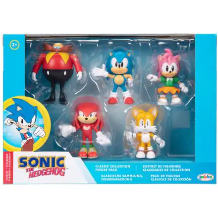 Sonic The Hedgehog pack 5 figúrok 6cm termékfotója