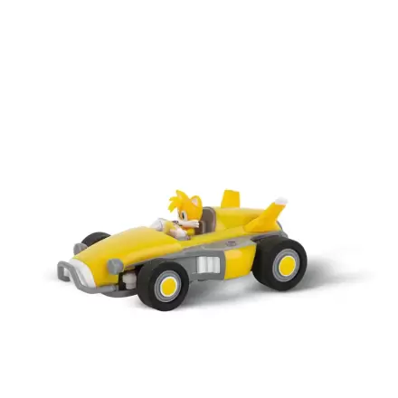 Sonic the Hedgehog RC diaľkovo ovládané auto 1/43 2.4GHz Mini Tails produktová fotografia
