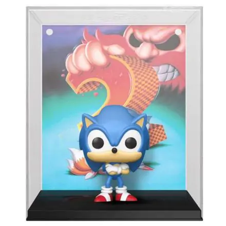 POP! Game Cover Vinyl Figúrka Sonic the Hedgehog 2 Sonic heo exkluzívne 9 cm termékfotója