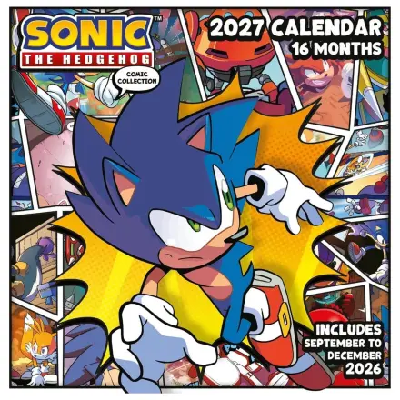 Sonic the Hedgehog (2027) nástenný kalendár produktová fotografia