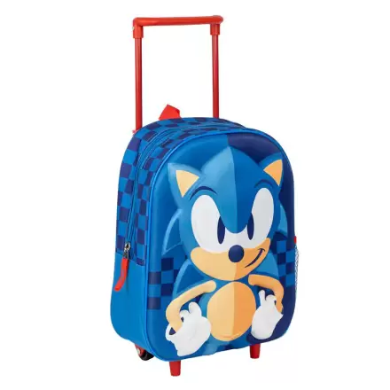 Sonic the Hedgehog 3D trolley 31 cm produktová fotografia