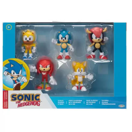 Figurky Sonic the Hedgehog balenie 5 kusov 6 cm termékfotója