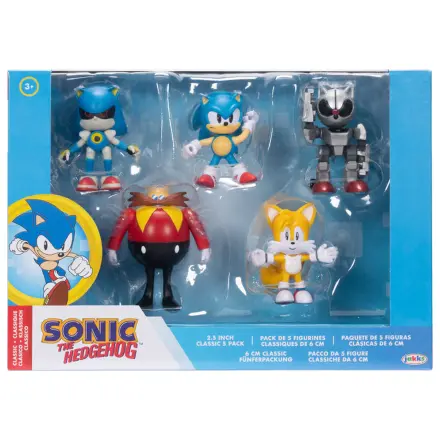 Sonic the Hedgehog balenie 5 figúrok 6cm produktová fotografia