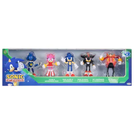 Sonic The Hedgehog balenie 5 figúrok 6cm produktová fotografia