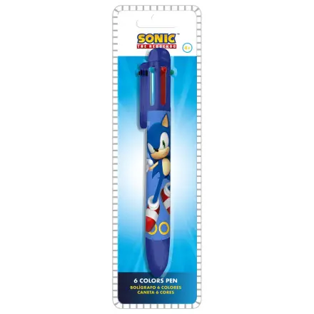 Sonic the Hedgehog 6 farebné pero produktová fotografia