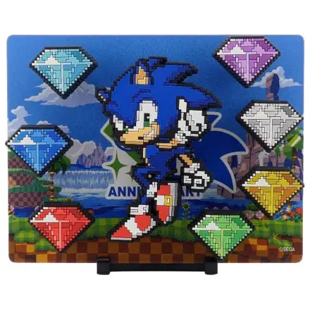 Sonic The Hedgehog FiGGYZ magnet zberateľská Modern Sonic 35th Anniversary 9 cm produktová fotografia