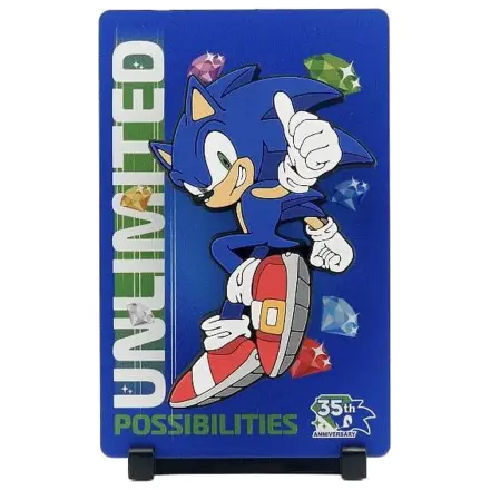 Sonic The Hedgehog FiGGYZ magnet zberateľský OGz Sonic 35. výročie 9 cm produktová fotografia