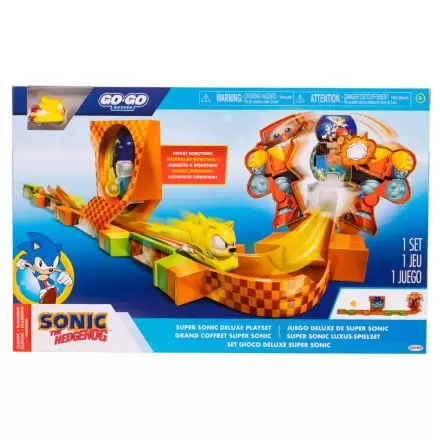 Sonic - figúrka Go Go Racers Mini súprava figúrka indító ramps Deluxe termékfotója