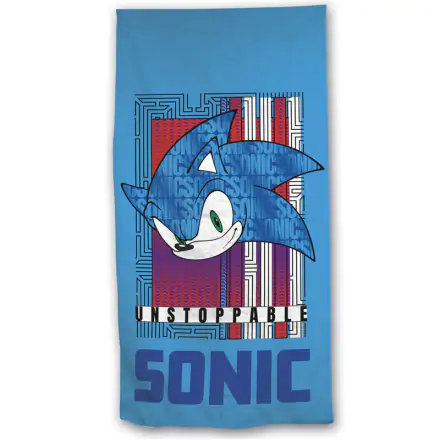 Sonic The Hedgehog mikrovláknová plážová osuška 76 cm termékfotója