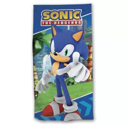 Sonic The Hedgehog mikrovláknový strandtörölköző termékfotója