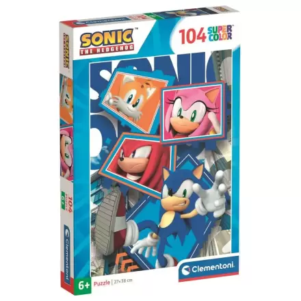 Sonic the Hedgehog puzzle 104 dielikov produktová fotografia