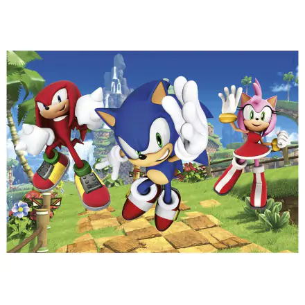 Sonic The Hedgehog puzzle 3x48ks termékfotója