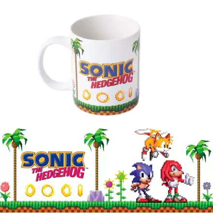 Sonic The Hedgehog Retro Pixel hrnček 350 ml termékfotója