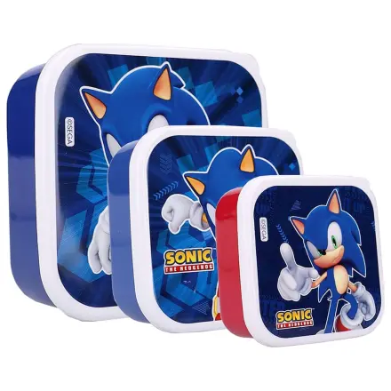 Sonic the Hedgehog Súprava škatúľ na občerstvenie Sonic Fresh Bites produktová fotografia