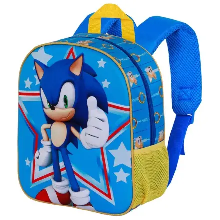 Sonic the Hedgehog hviezda 3D ruksak 31cm produktová fotografia
