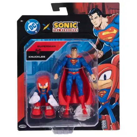 Sonic The Hedgehog Superman & Sonic Knuckles figúrky produktová fotografia