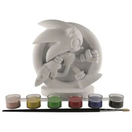 Sonic The Hedgehog maľovacia figúrka produktová fotografia