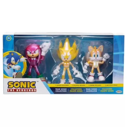 Sonic the Hedgehog Ultimate Team Up balenie 3 figúrok 10 cm termékfotója