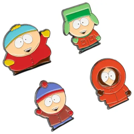 South Park sada 4 odznakov produktová fotografia