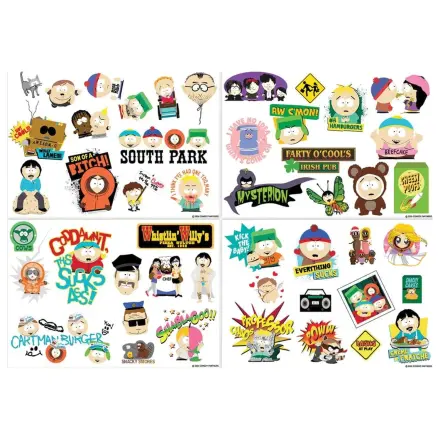 South Park tech balenie nálepiek produktová fotografia
