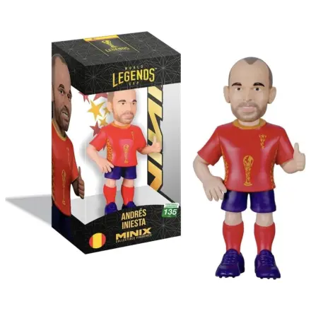 SPAIN Iniesta figúrka Minix World Legends Cup 12cm produktová fotografia