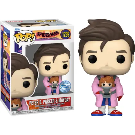 Spider-Man: Across the Spider-Verse Funko POP! vinylová figúrka Peter B. Parker & Mayday 9 cm produktová fotografia