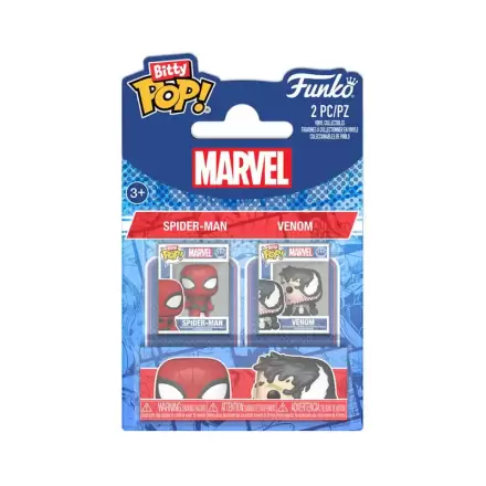 Spider-Man Bitty Funko POP! Vinylová figúrka 2-balenie Spider-Man&Vnm produktová fotografia