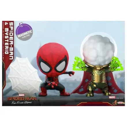 Spider-Man Cosbaby Wave 1 set Spider-Man a Mysterio produktová fotografia