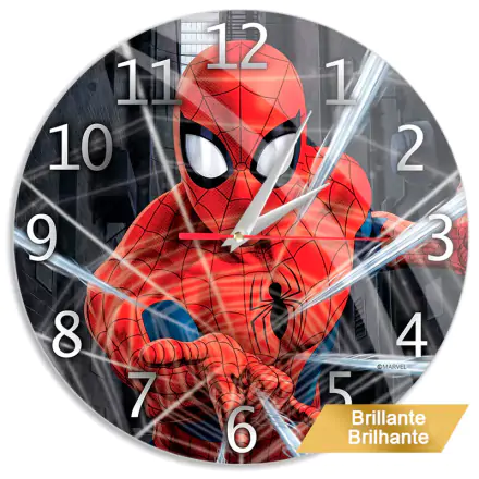 Marvel Spiderman nástenné hodiny produktová fotografia