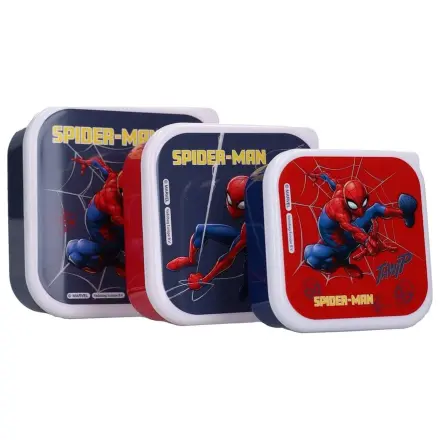 Spider-Man Sada desiatových boxov Fresh Bites 12 cm produktová fotografia