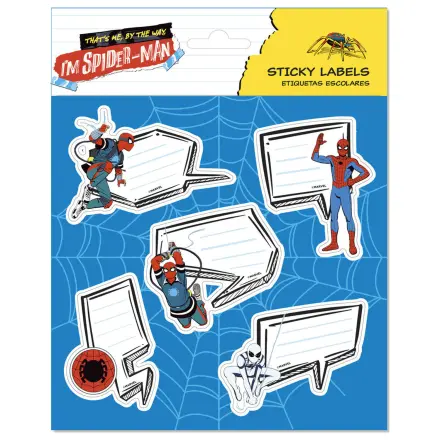 Marvel Spiderman prémiové samolepiace štítky produktová fotografia