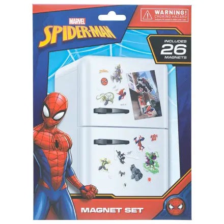Marvel Spiderman sada vysekávaných magnetiek produktová fotografia