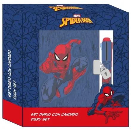 Marvel Spiderman Diár + 4-farebné pero produktová fotografia