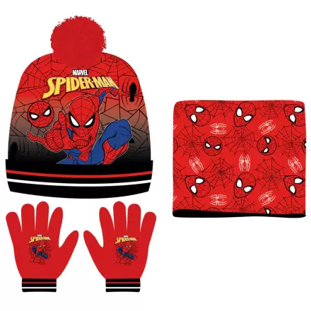 Marvel Spiderman snood klobúk rukavice set produktová fotografia