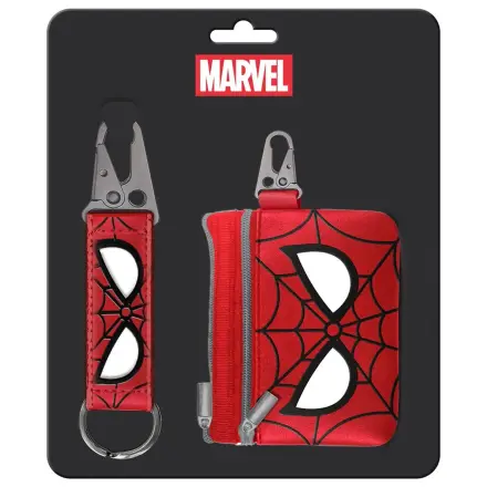 Marvel Spiderman kľúčenka + súprava peňaženky produktová fotografia