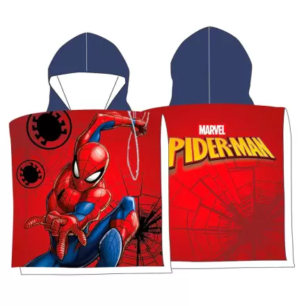 Marvel Spiderman mikrovláknos törölköző ponchó L méret termékfotója