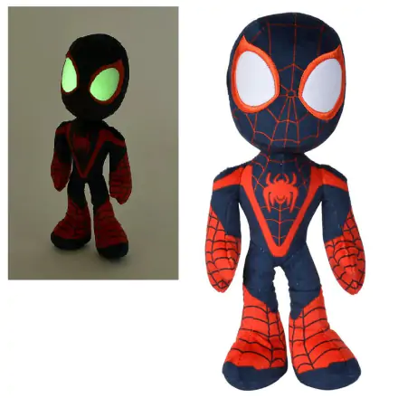 Marvel plyšová figúrka svietiaca v tme očiach Miles Morales 25 cm termékfotója