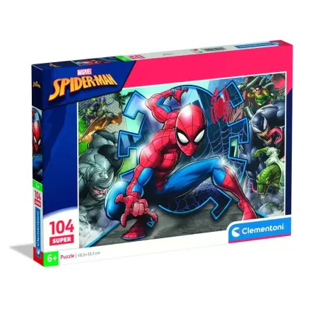 Marvel Spiderman super puzzle 104 dielikov termékfotója