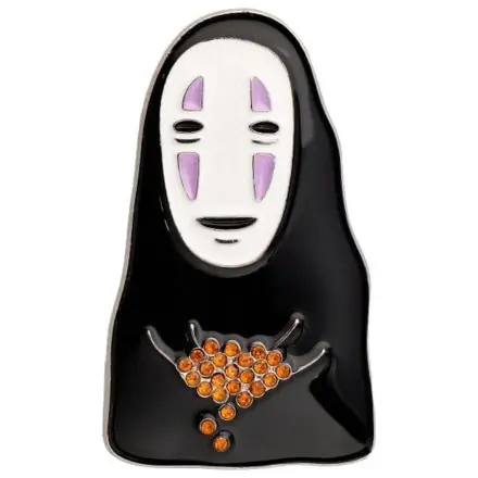 Spirited Away kovová brošňa No-Face produktová fotografia