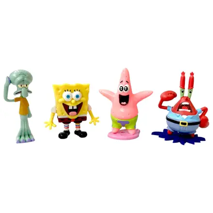 Sponge Bob balenie 4 figúrok produktová fotografia