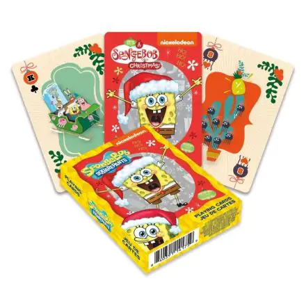 SpongeBob Playing Cards Holidays produktová fotografia