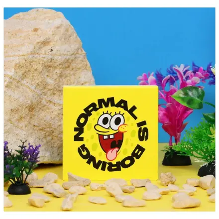 SpongeBob Normal is Boring keramická štvorcová podložka pod pohár produktová fotografia
