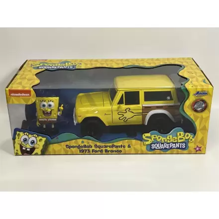 Spongebob Squarepants Diecast Model 1/24 1973 Ford Bronco - odlievaný model termékfotója