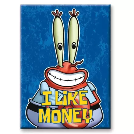 SPONGEBOB SQUAREPANTS I Like Money Magnet 6,3x8,9 cm produktová fotografia