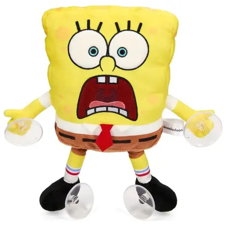 SpongeBob plyšová figúrka Window Clinger SpongeBob Scared 20 cm produktová fotografia