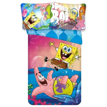 SpongeBob Splash detská, predškolská obliečka na paplón produktová fotografia
