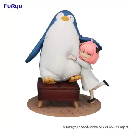 Spy x Family Exceed Creative PVC Socha Anya Forger s tučniakom 19 cm produktová fotografia