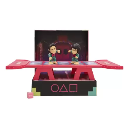 Squid Game Challange Kocková hra Sklenené stupienkové kamene produktová fotografia